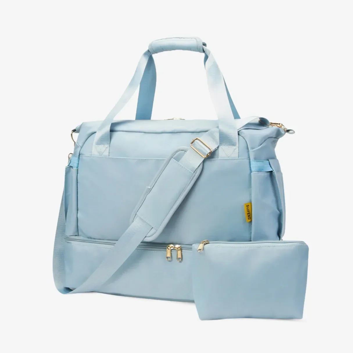 Kit Bolsa de Viagem e Academia Feminina 2 Peças com Porta-Sapatos - JenniBag™