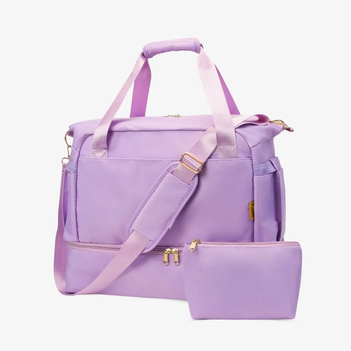 Kit Bolsa de Viagem e Academia Feminina 2 Peças com Porta-Sapatos - JenniBag™