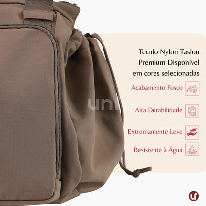 Bolsa Mochila Multifuncional Feminina Viagem e Maternidade 16 Bolsos Impermeável