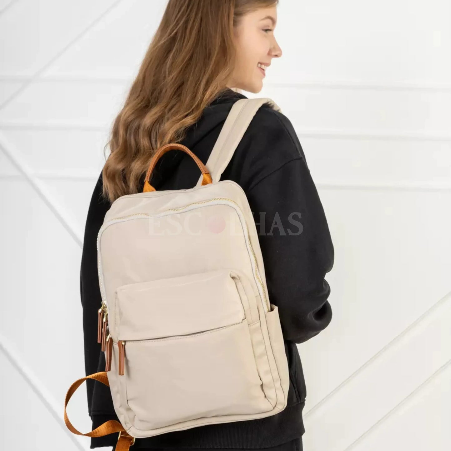 Mochila Executiva Feminina para Notebook Impermeável - RomaBag™