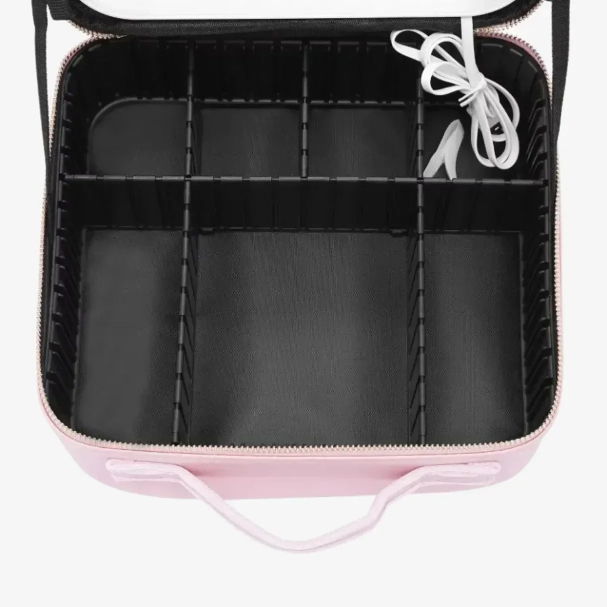 Necessaire Feminina Camarim Portátil com Espelho LED - LedBag™ 2.0