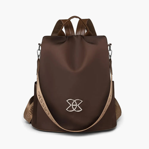 Bolsa Mochila Feminina Antifurto Impermeável - ChicSafe™