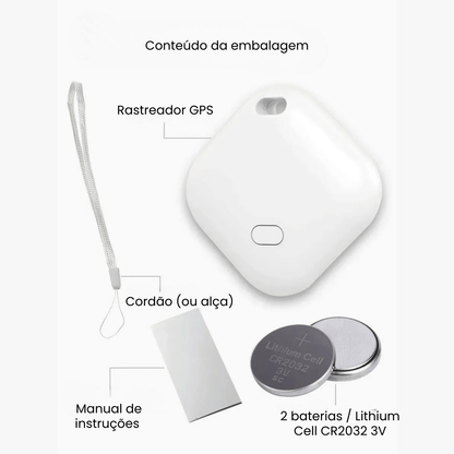 Smart Tag Rastreador Inteligente de Bagagem e Objetos (Exclusivo iOS)