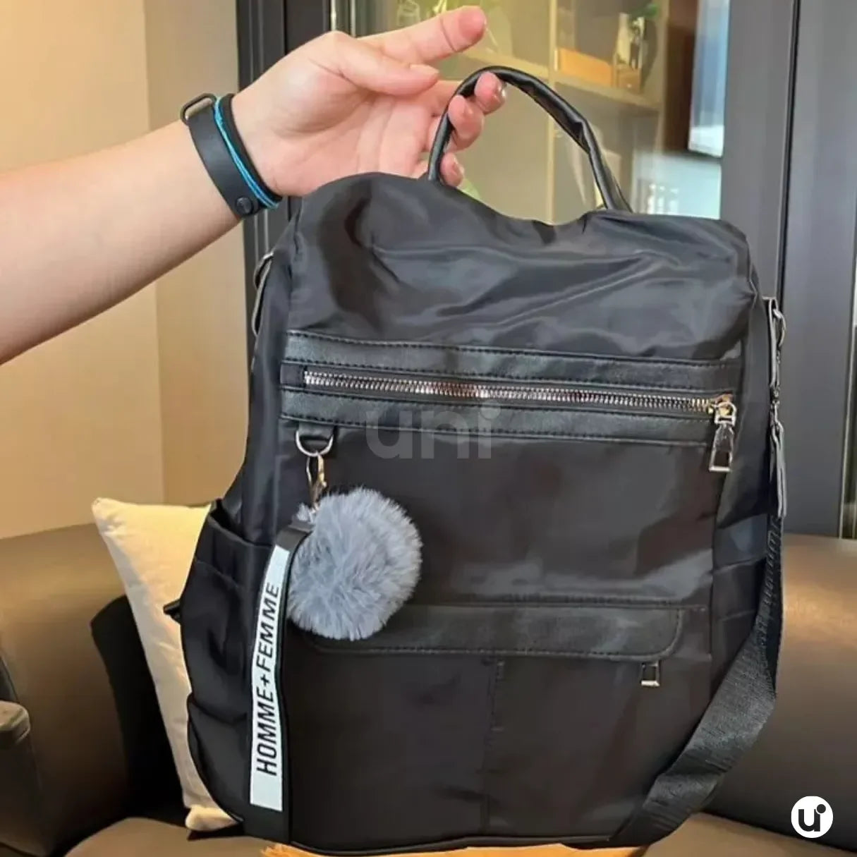 Bolsa Mochila Feminina Antifurto Impermeável 3 em 1 - PickPocket™