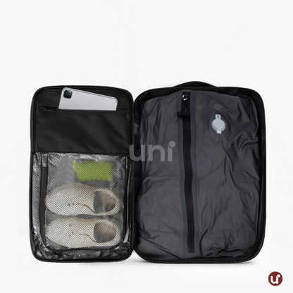 Mochila de Viagem a Vácuo Expansível 60L Mala de Bordo Impermeável