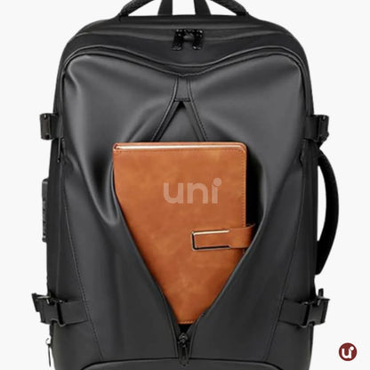 Mochila de Viagem a Vácuo Expansível 60L Mala de Bordo Impermeável