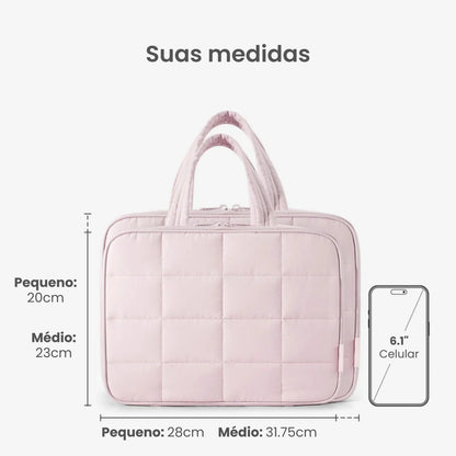 Nécessaire Porta-Joias e Higiene Multifuncional - BeautyVoyage™ 2.0