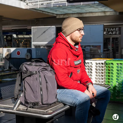 Mochila de Viagem Expansível Mala de Bordo para Notebook - EasyJet™