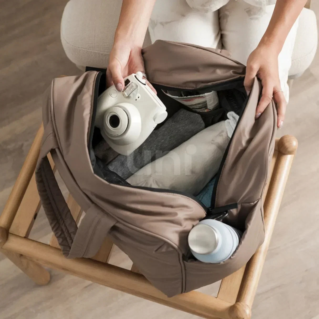Bolsa de Viagem Feminina Duffle com Porta-Sapatos 25L - Calpak™