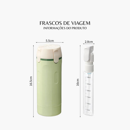 Dispenser de Viagem Inteligente 4 em 1: Organização Antivazamento - GOPACKO™