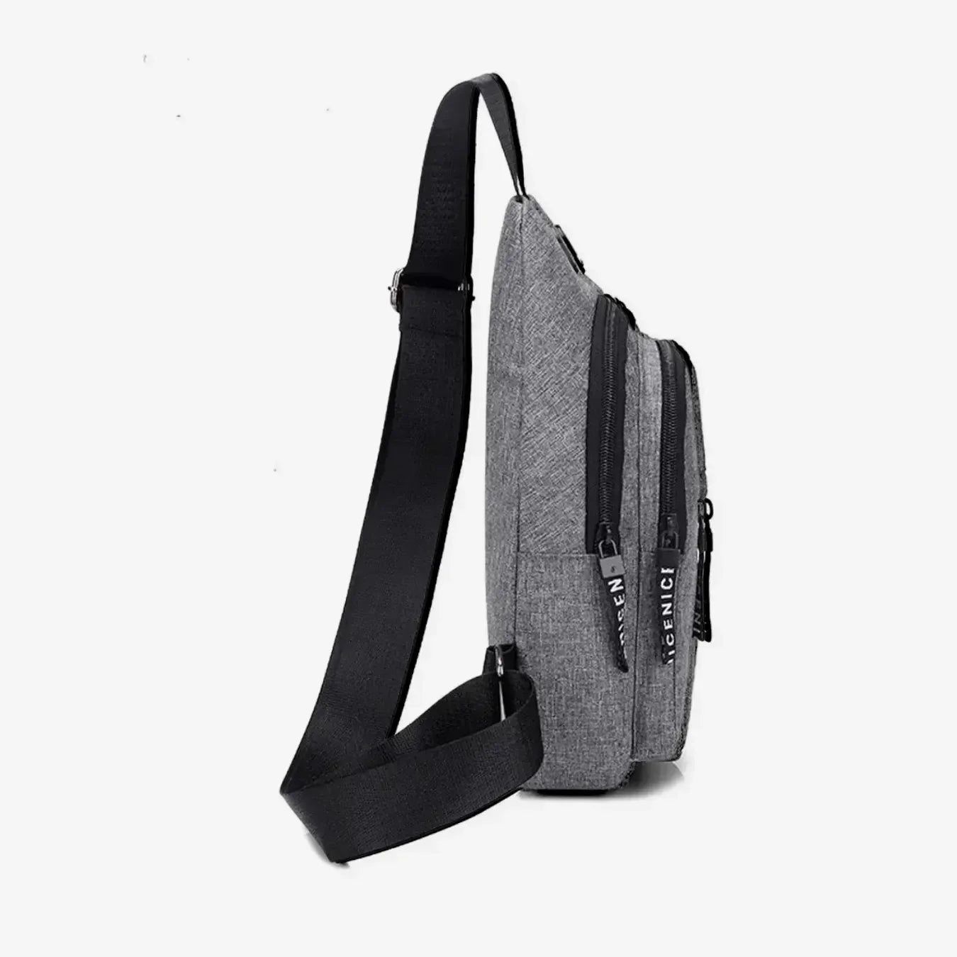 Mochila Transversal Impermeável e Antifurto para Viagem - CrossMove™