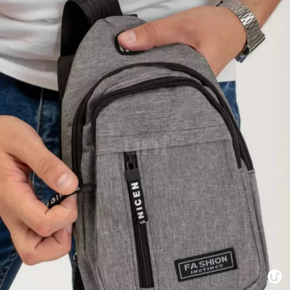 Mochila Transversal Impermeável e Antifurto para Viagem - CrossMove™