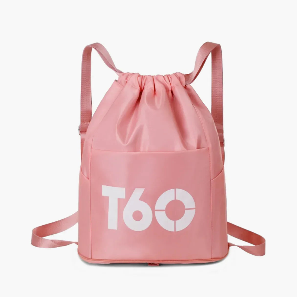 Mochila Saco Esportiva Impermeável com Bolso Antifurto - T60