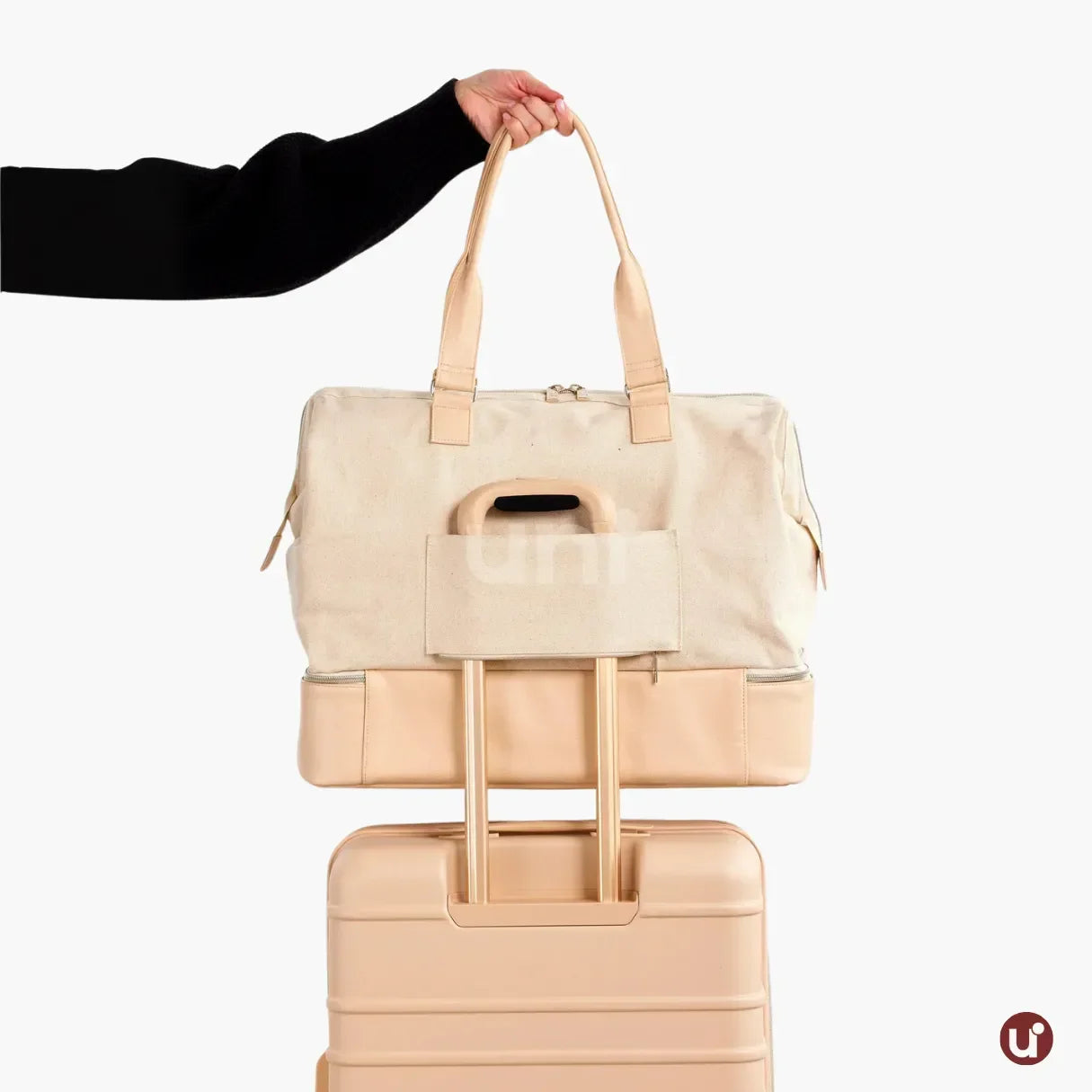 Bolsa de Viagem Feminina 49L com Porta Notebook - Weekender™