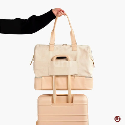 Bolsa de Viagem Feminina 49L com Porta Notebook - Weekender™