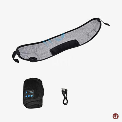 Máscara de Dormir Bluetooth com Fone e Blackout Total - Sono Profundo