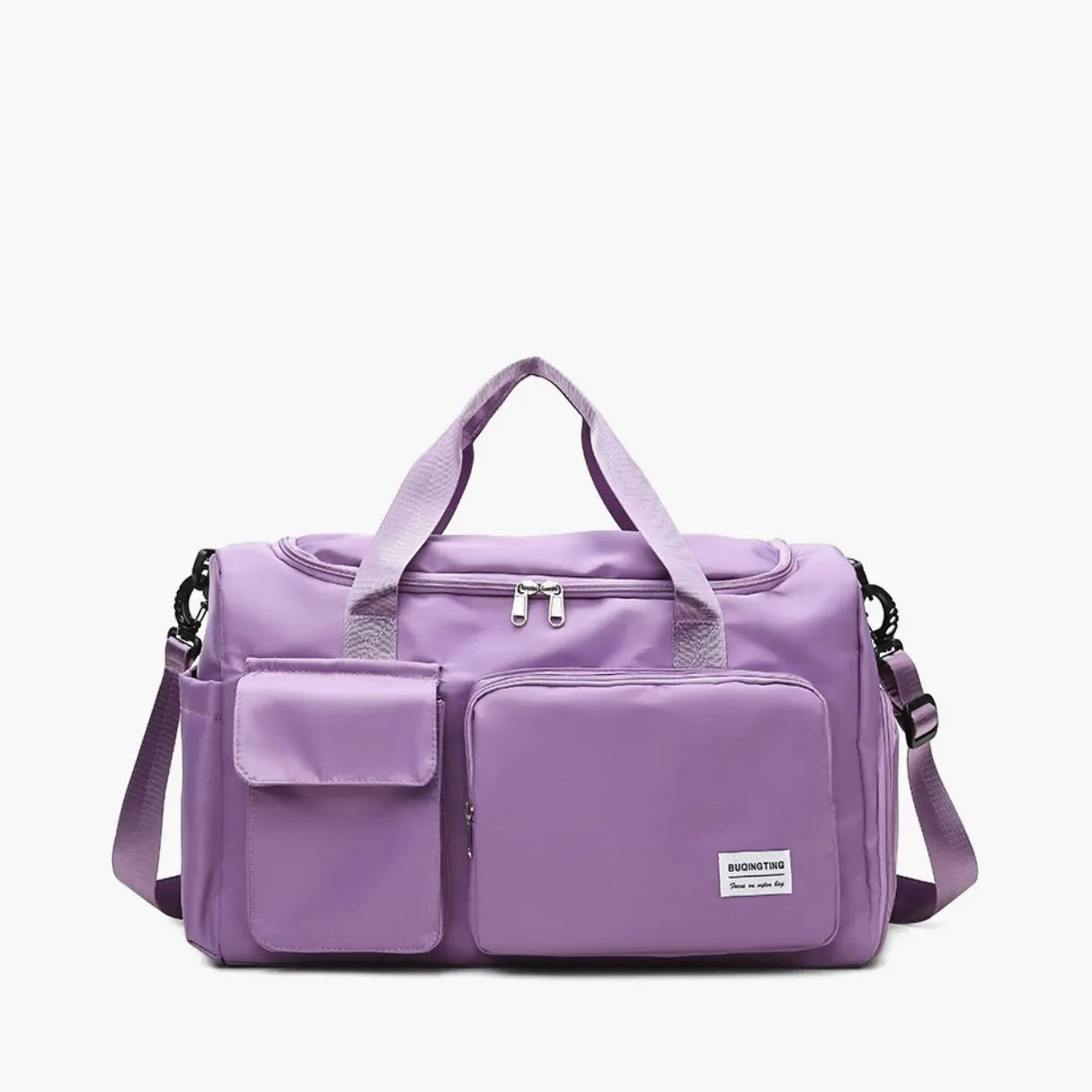 Bolsa Transversal Esportiva Feminina com Porta-Sapatos - SportFlex™