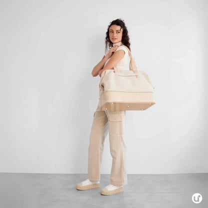 Bolsa de Viagem Feminina 49L com Porta Notebook - Weekender™