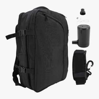 Mochila de Viagem com Compressão a Vácuo 55L Impermeável - AirLuxePack™