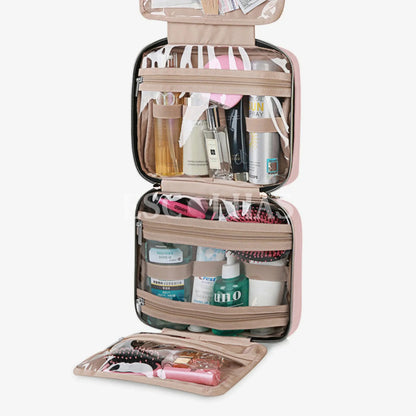 Necessaire de Viagem Dobrável com Gancho Metálico BeautyVoyage™ LITE