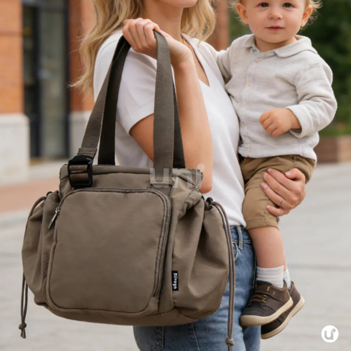 Bolsa Mochila Multifuncional Feminina Viagem e Maternidade 16 Bolsos Impermeável