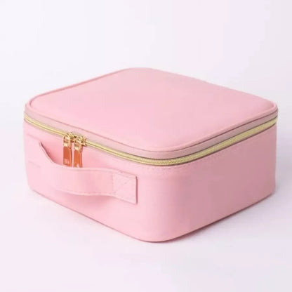 Necessaire Feminina Camarim Portátil com Espelho LED - LedBag™ 2.0