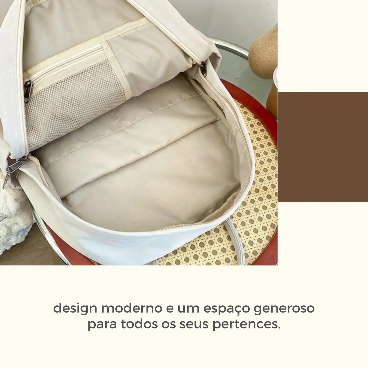 Mochila Feminina Impermeável para Notebook Estilo Coreana - JulyPocket™