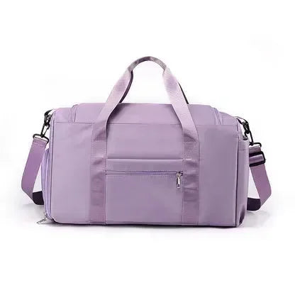 Bolsa Transversal Esportiva Feminina com Porta-Sapatos - SportFlex™