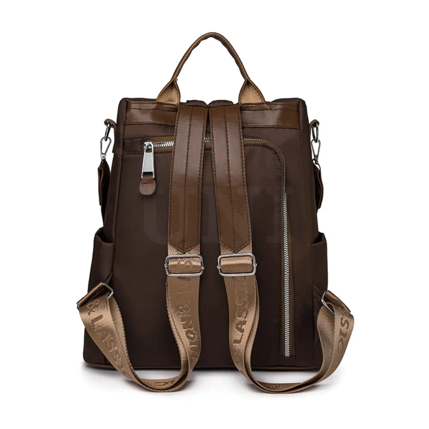 Bolsa Mochila Feminina Antifurto Impermeável - ChicSafe™