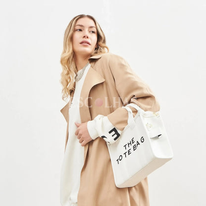 Bolsa Tote Feminina de Viagem e Trabalho em Couro 35L - TheTote™