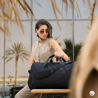 Bolsa de Viagem Dobrável 2 em 1 com Porta-Sapatos Modisa™