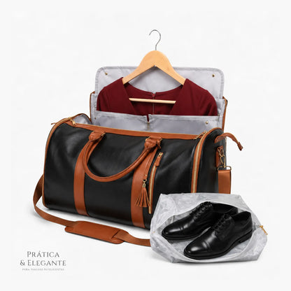 Mala de Bordo 10kg JetSetFemme™ - A Bolsa de Viagem Anti-Amasso (3 Cores)