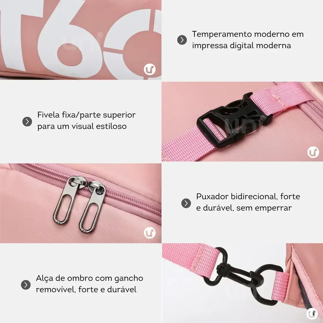 Bolsa de Viagem e Academia 4 em 1 Impermeável 60L - T99 Bag
