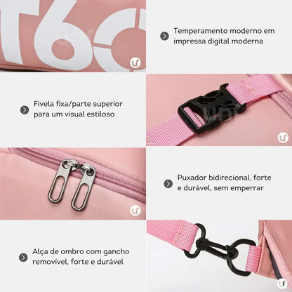 Bolsa de Viagem e Academia 4 em 1 Impermeável 60L - T99 Bag