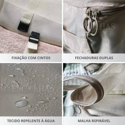 Kit Organizador de Mala 8 e 10 Peças VibePack™ - Impermeável