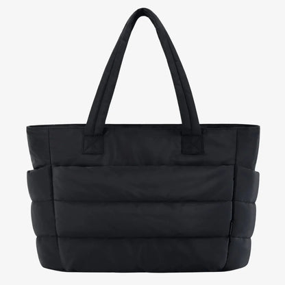 Bolsa Tote Feminina Puffer Impermeável com Porta Notebook - UniBubble™
