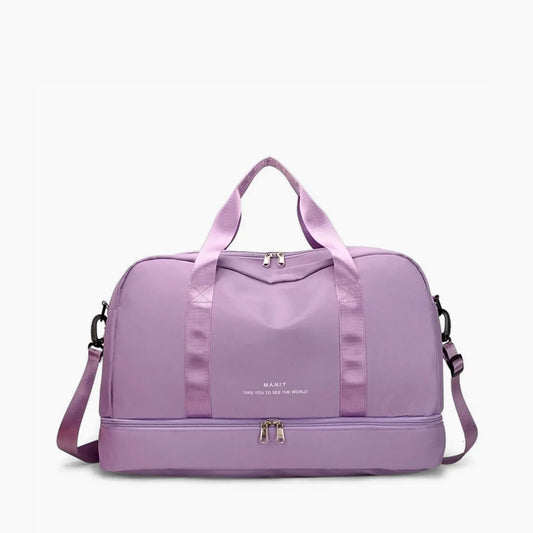 Bolsa de Viagem de Mão Impermeável com Porta-Sapatos - FlexiCarry™