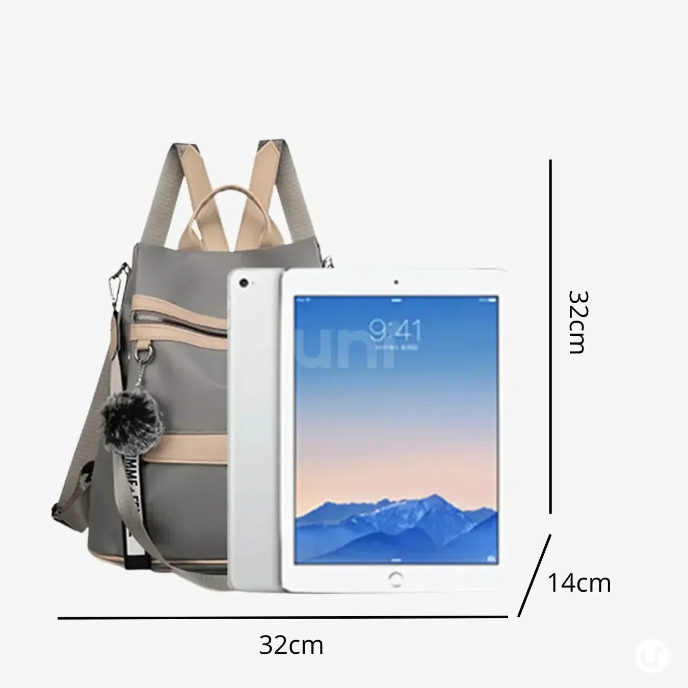 Bolsa Mochila Feminina Antifurto Impermeável 3 em 1 - PickPocket™