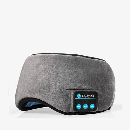 Máscara de Dormir Bluetooth com Fone e Blackout Total - Sono Profundo