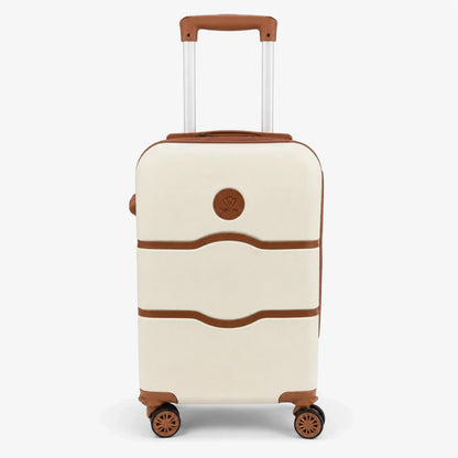 Kit de Viagem NovaTech™ — Mala de Bordo ABS 360° + Mochila 4 em 1 | 3 Cores Combinando