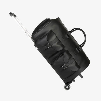 Bolsa de Viagem 2 em 1 Porta-Terno em Couro Premium - ClassyBag™