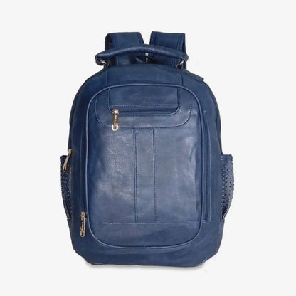 Mochila Feminina de Couro Antifurto para Notebook 15" Impermeável