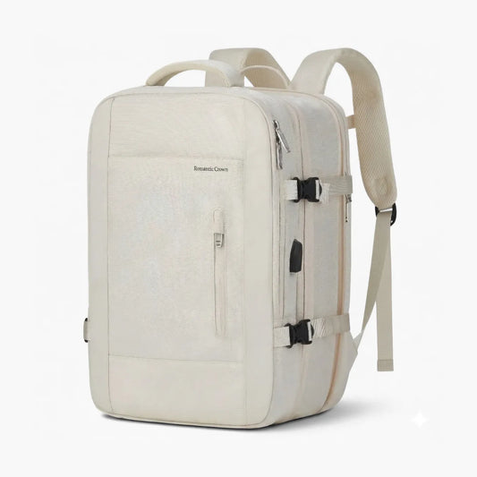 Mochila de Viagem Mala de Bordo Expansível 45L Impermeável - RomanticCrown