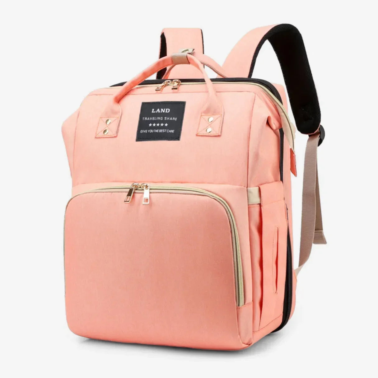 Mochila Maternidade Impermeável com Berço Portátil Térmica - BabyBoo™