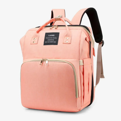Mochila Maternidade Impermeável com Berço Portátil Térmica - BabyBoo™
