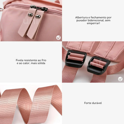 Bolsa Mochila Feminina 2 em 1 Esportiva Impermeável 30L - LVQUE™