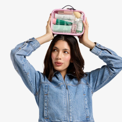 Necessaire Feminina de Viagem Compacta Impermeável - MiniPak™