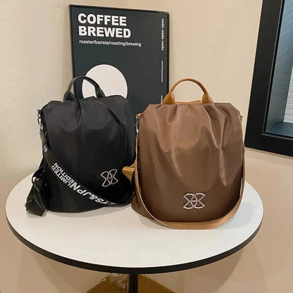 Bolsa Mochila Feminina Antifurto Impermeável - ChicSafe™