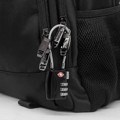 Cadeado para Mala de Viagem com Cabo de Aço e Senha - ProMaster™