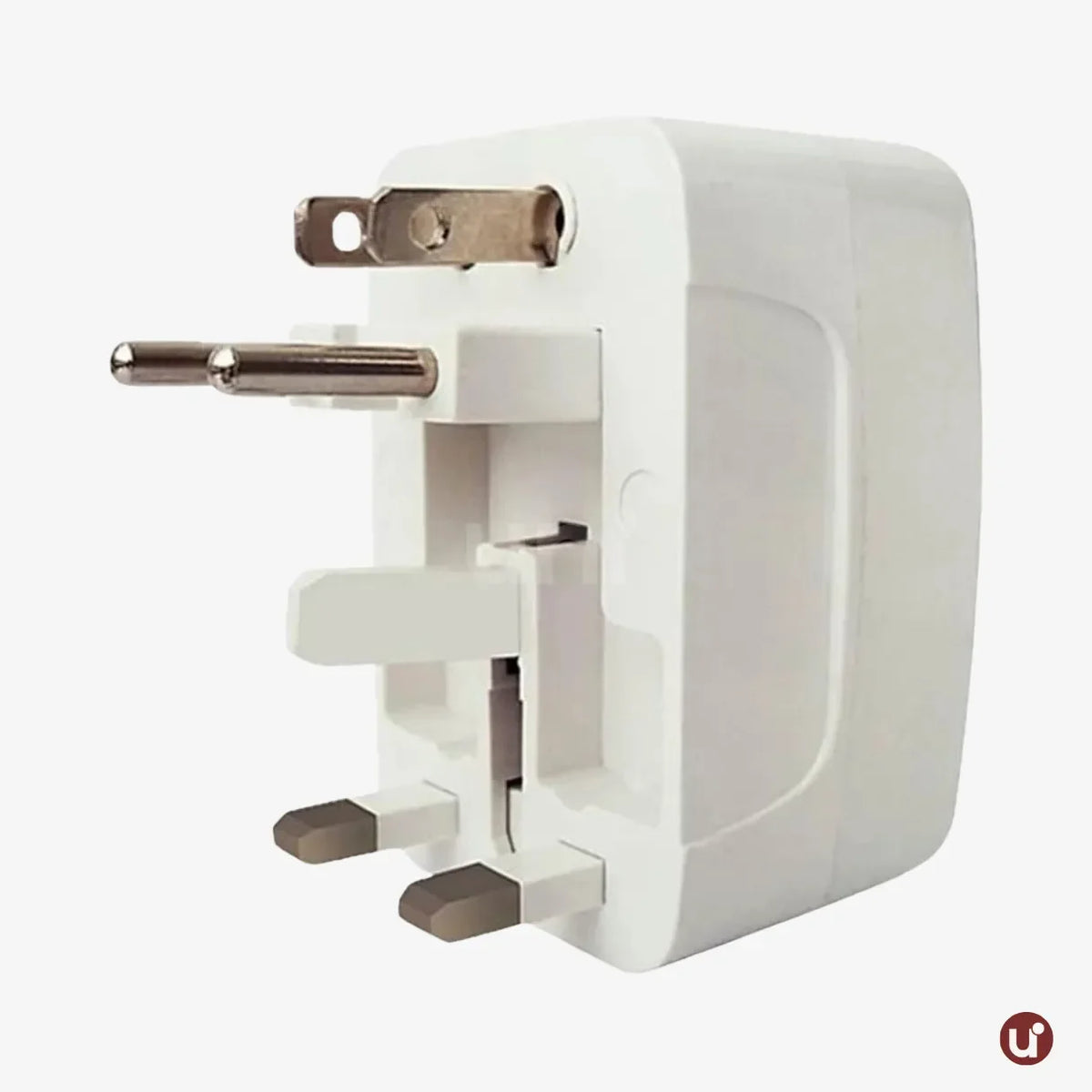 Adaptador de Tomada Internacional Universal Bivolt com Proteção Contra Surtos